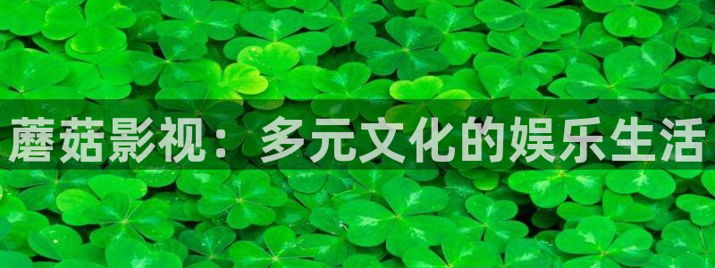 影視工廠極速藍光：蘑菇影視：多元文化的娛樂生活